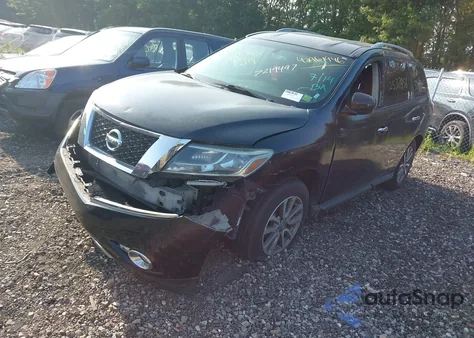 2015 Nissan Pathfinder Platinum/S/Sl/Sv из США, поврежденный, VIN 5N1AR2MMXFC656650